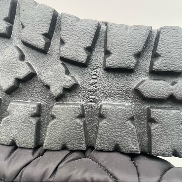 Prada Blow 19 Quilted Nylon Drawstring Boot - Picture 9 of 9